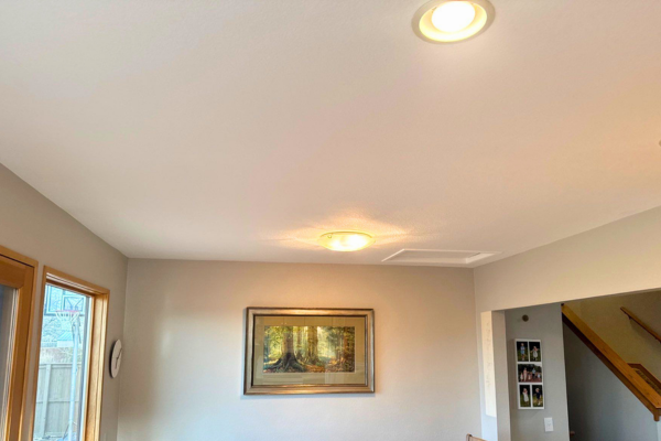 After - Littleton CO Ceiling Painting Project - Dining Room