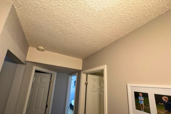 After - Littleton CO Ceiling Painting Project - Hallway
